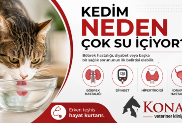 Kedim Neden Çok Su İçiyor? Böbrek Hastalığı ve Diyabetin İlk Belirtisi Olabilir